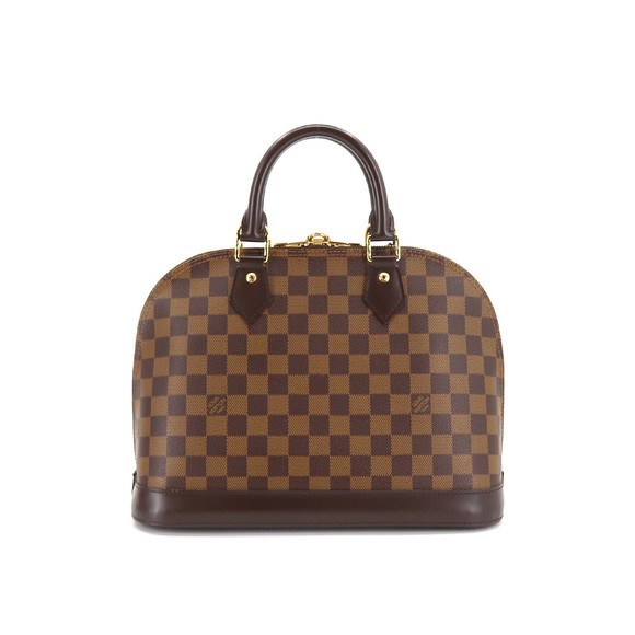 Louis Vuitton Damier Alma PM Hand Bag Ebene Brown - Picture 2 of 8